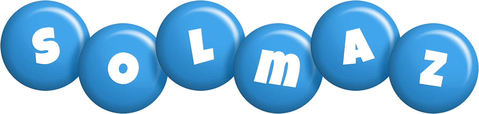 Solmaz candy-blue logo