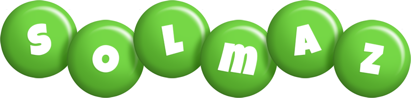 Solmaz candy-green logo