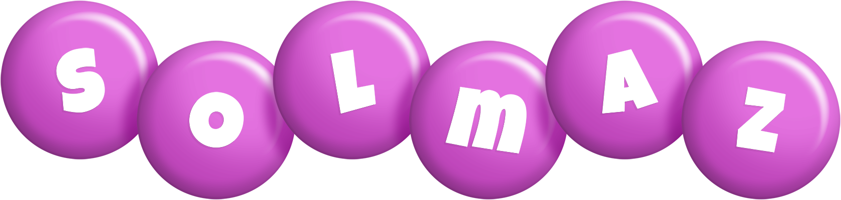 Solmaz candy-purple logo