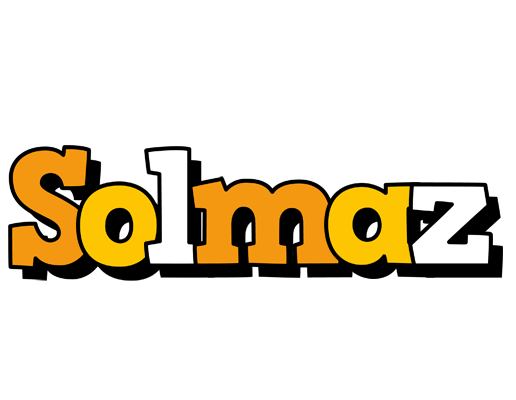 Solmaz cartoon logo