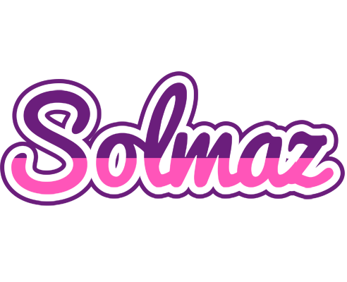 Solmaz cheerful logo