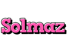 Solmaz girlish logo