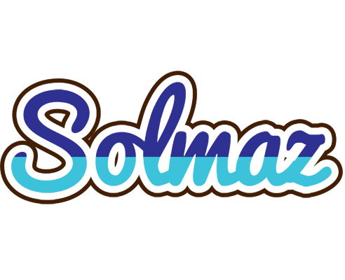 Solmaz raining logo