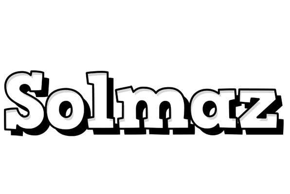 Solmaz snowing logo