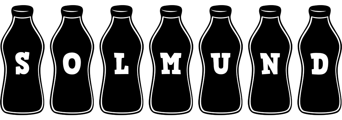 Solmund bottle logo