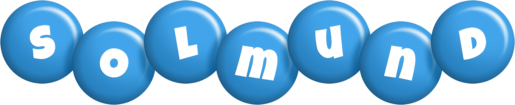 Solmund candy-blue logo