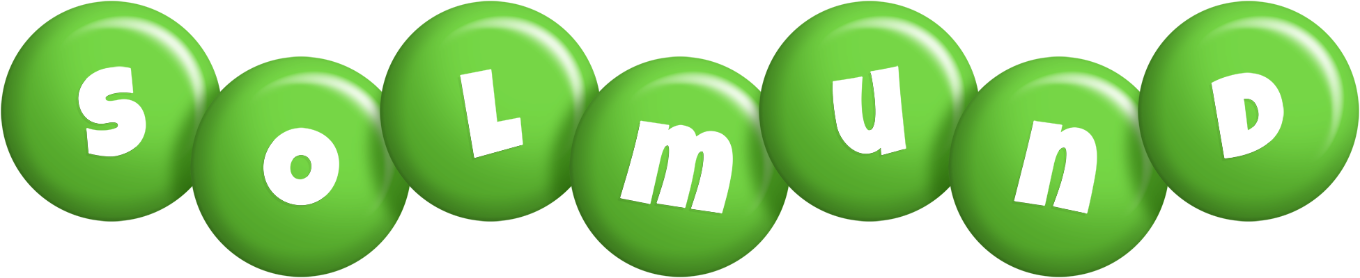 Solmund candy-green logo