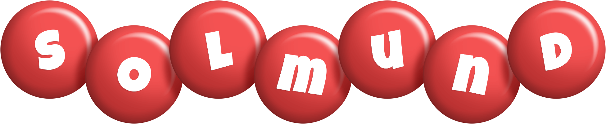 Solmund candy-red logo
