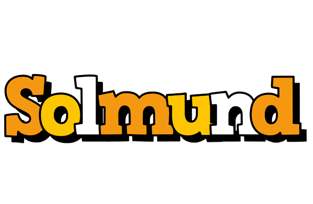 Solmund cartoon logo