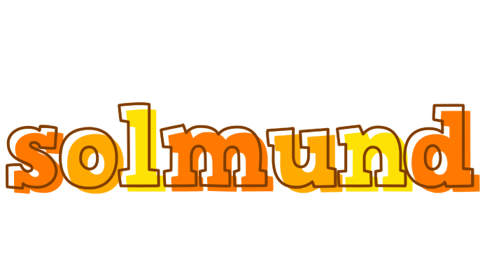 Solmund desert logo