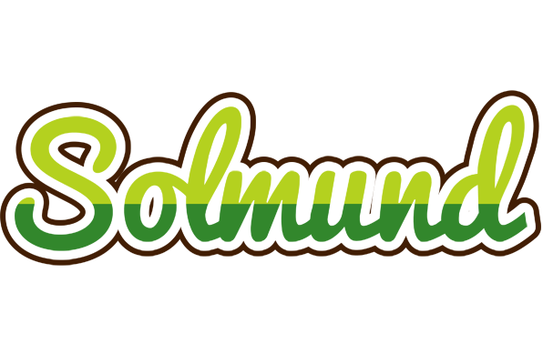 Solmund golfing logo