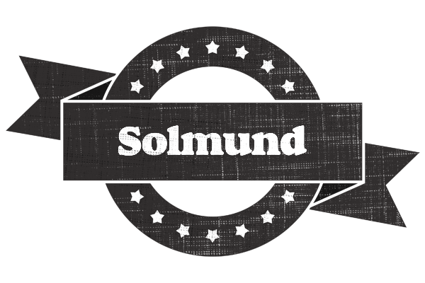 Solmund grunge logo