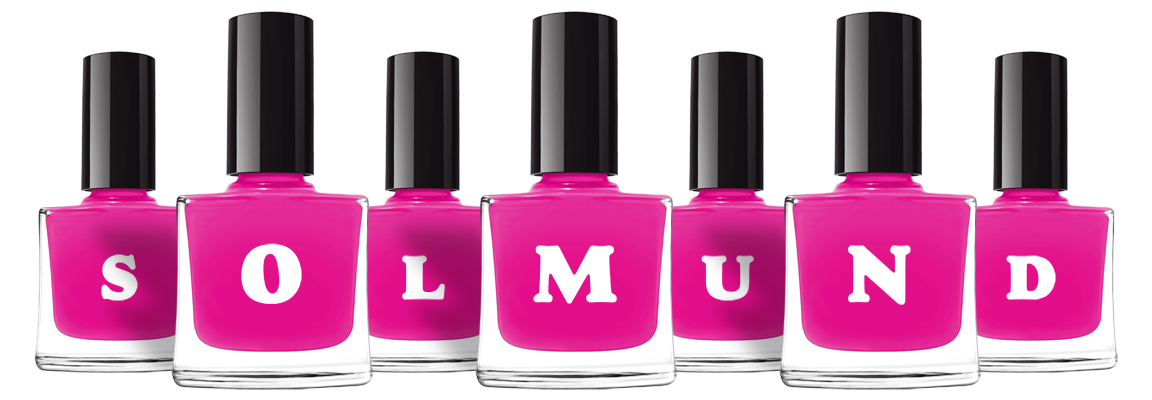 Solmund nails logo