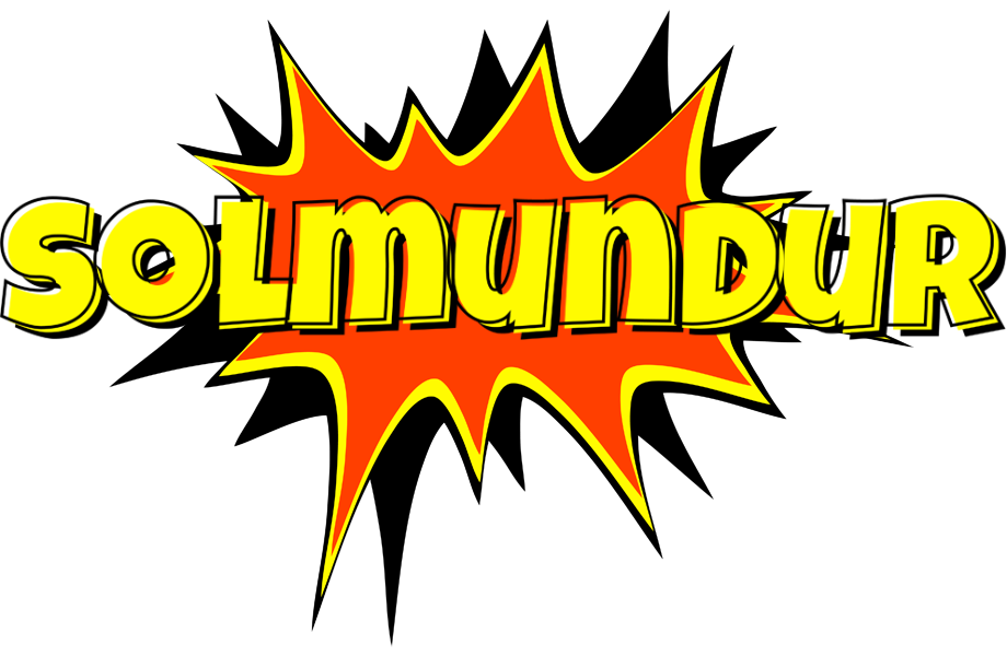 Solmundur bazinga logo