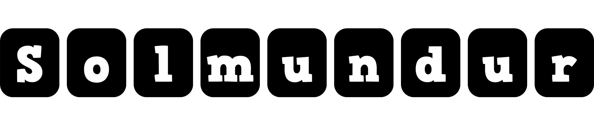 Solmundur box logo