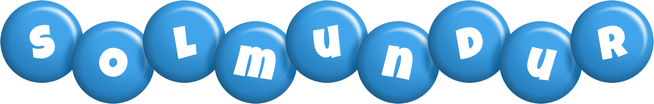 Solmundur candy-blue logo