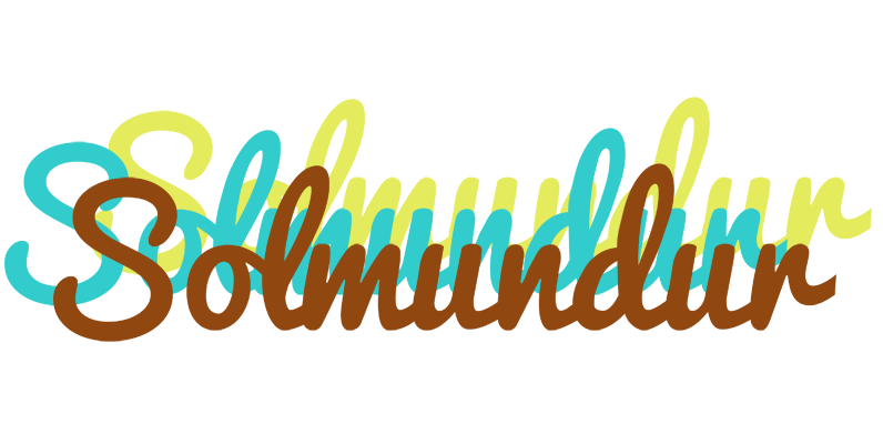 Solmundur cupcake logo