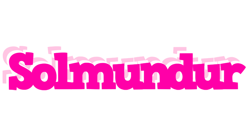 Solmundur dancing logo