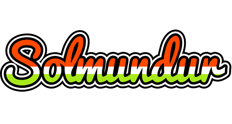 Solmundur exotic logo