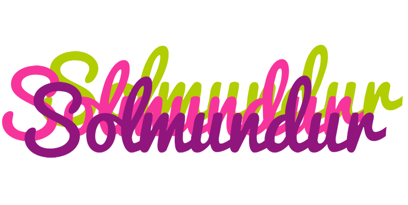 Solmundur flowers logo