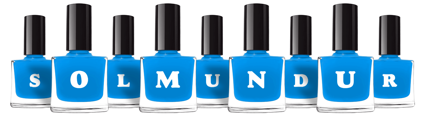 Solmundur glossy logo