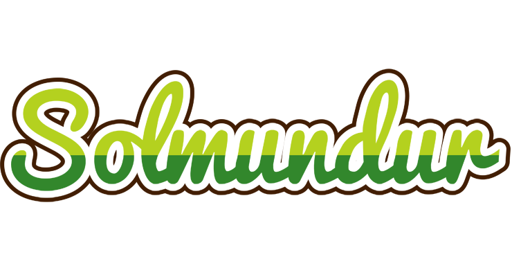 Solmundur golfing logo