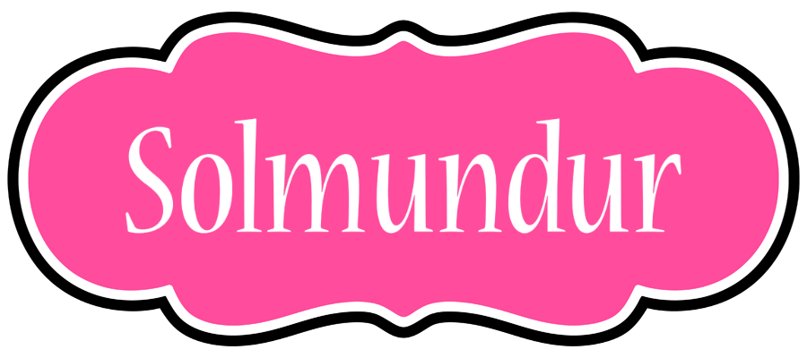 Solmundur invitation logo