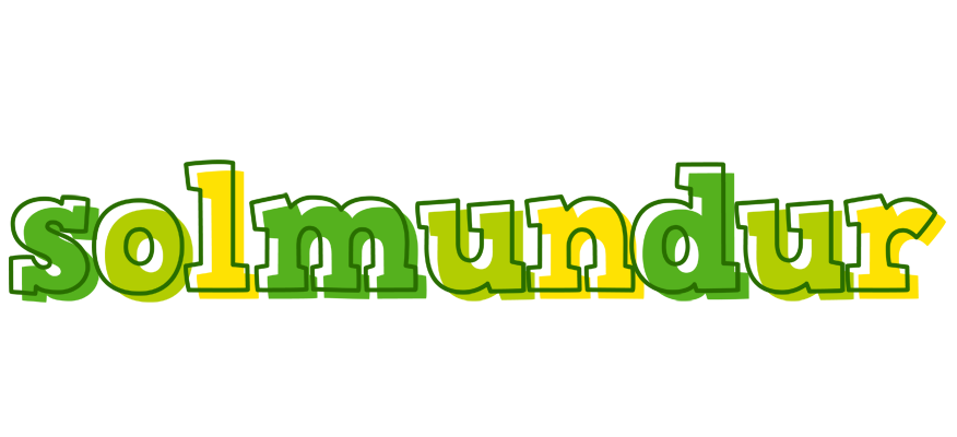 Solmundur juice logo