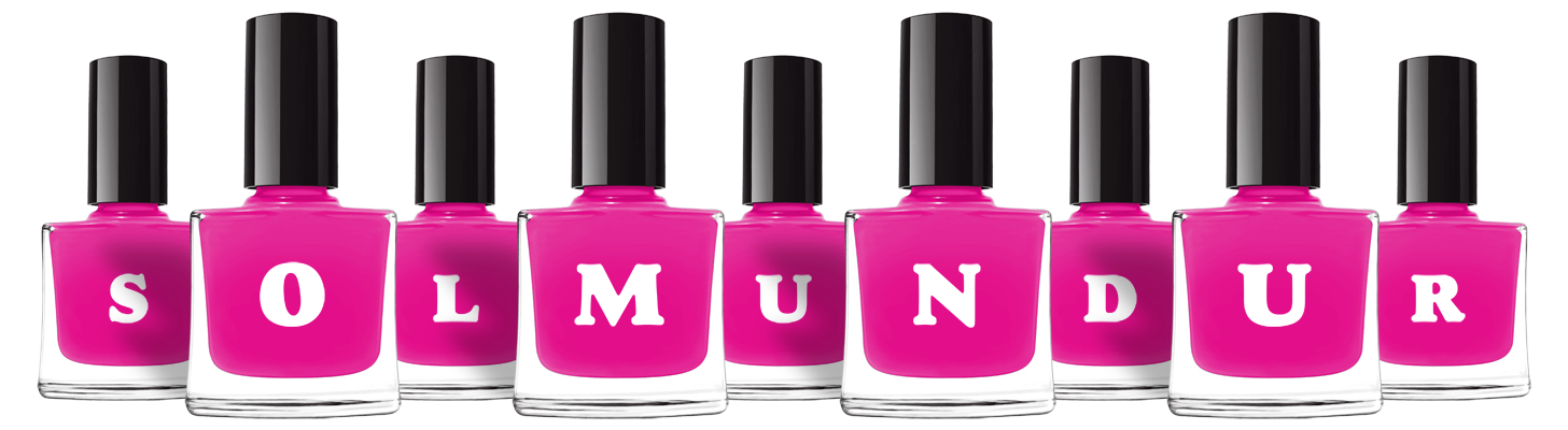 Solmundur nails logo
