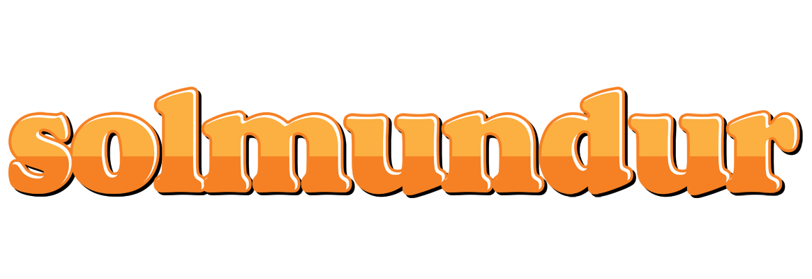 Solmundur orange logo