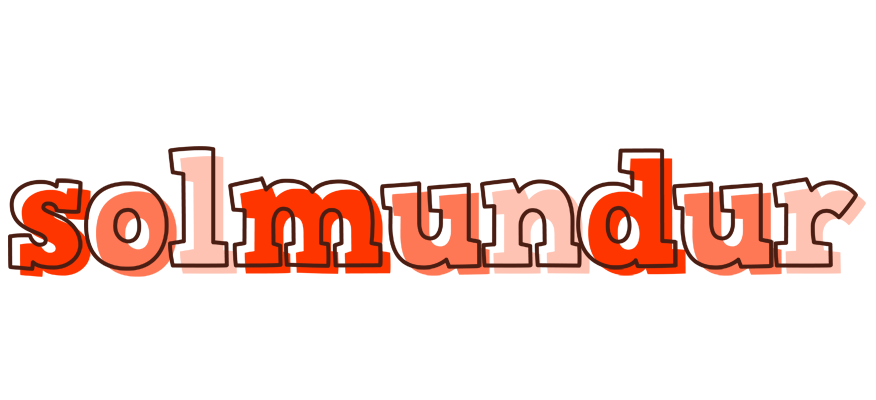 Solmundur paint logo