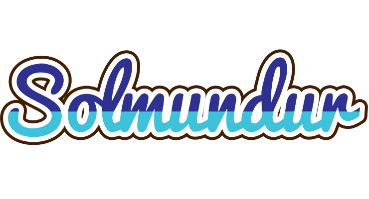 Solmundur raining logo