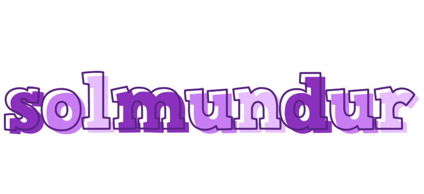 Solmundur sensual logo