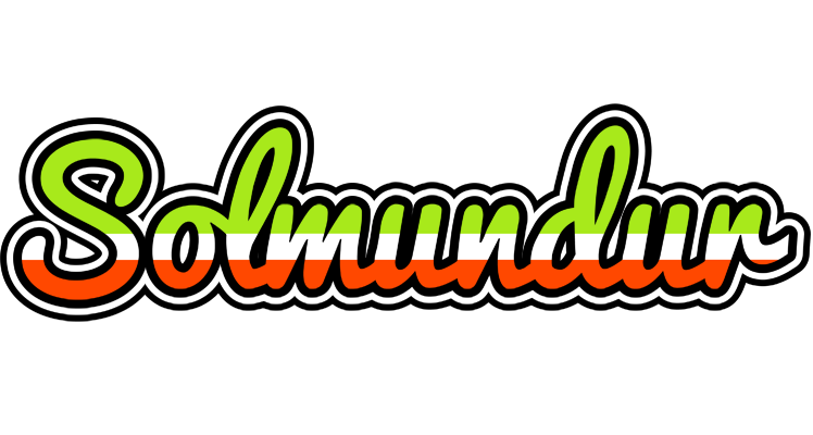 Solmundur superfun logo