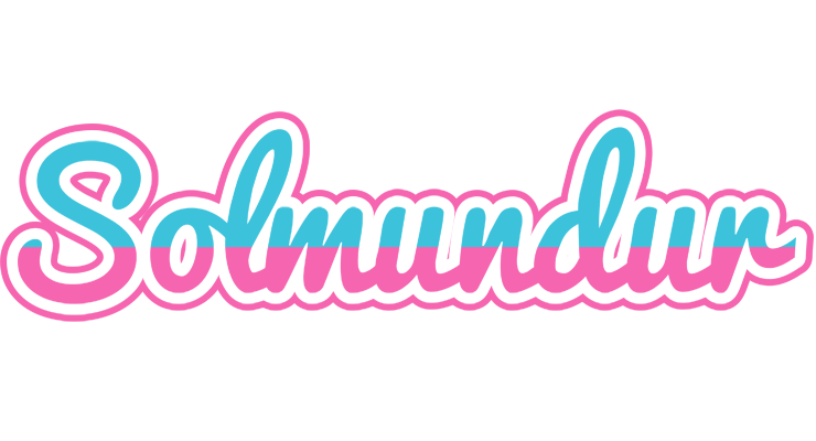 Solmundur woman logo