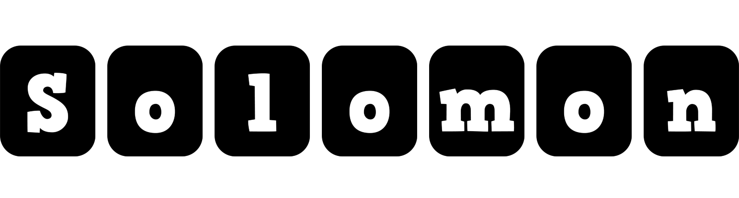 Solomon box logo