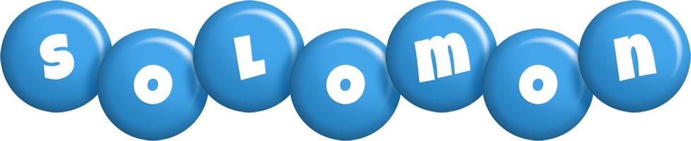 Solomon candy-blue logo