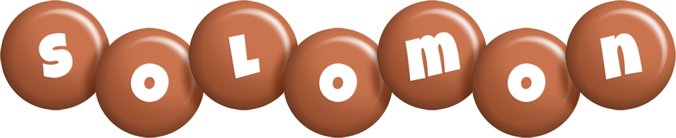 Solomon candy-brown logo