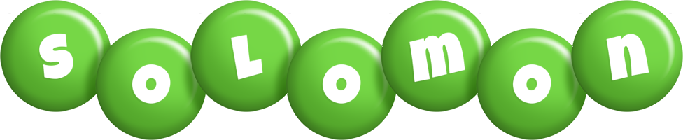 Solomon candy-green logo