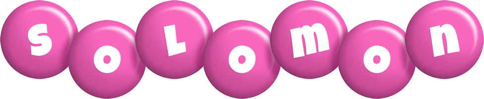 Solomon candy-pink logo