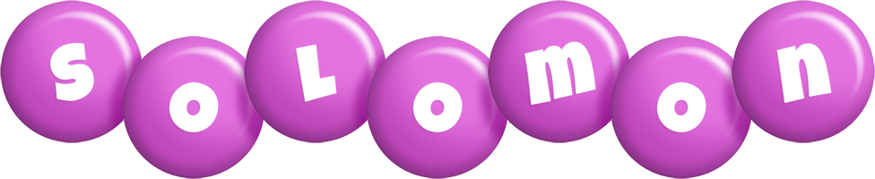 Solomon candy-purple logo