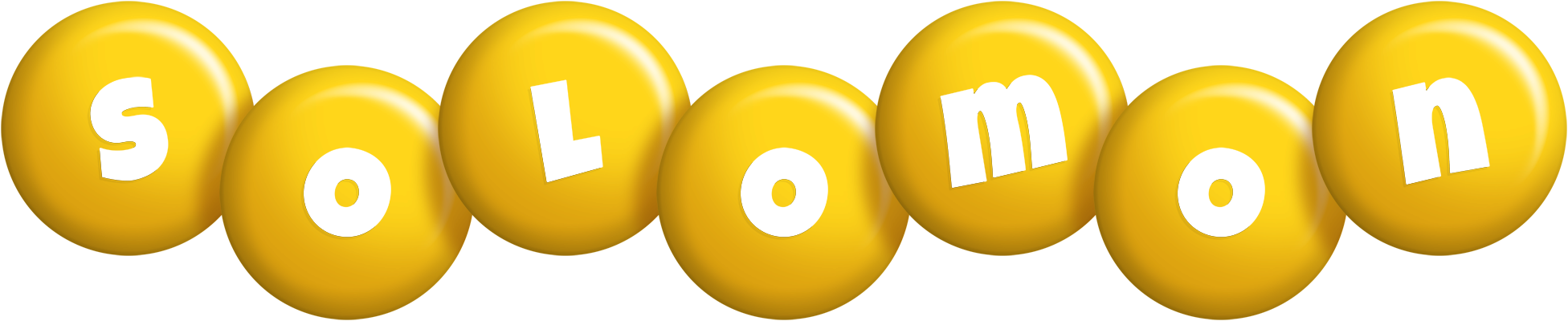 Solomon candy-yellow logo
