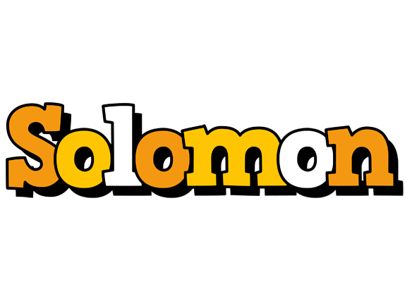 Solomon cartoon logo