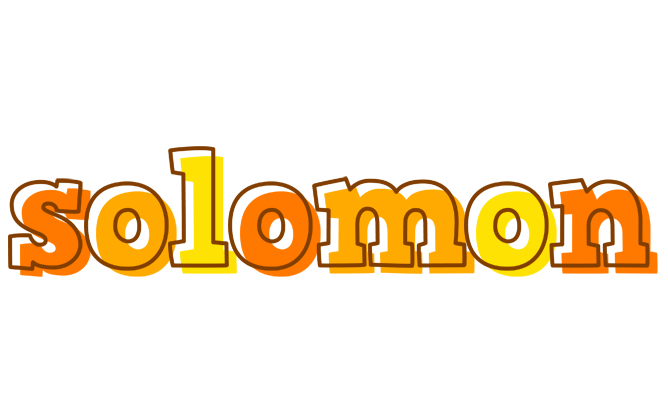 Solomon desert logo