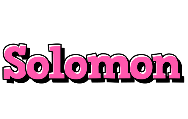 Solomon girlish logo