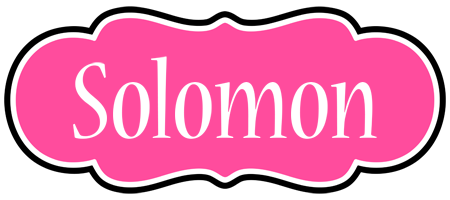 Solomon invitation logo