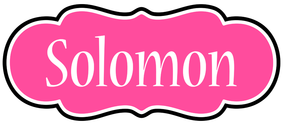 Solomon invitation logo