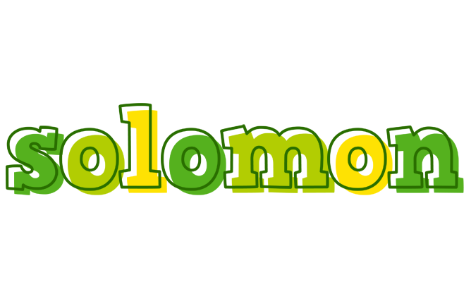 Solomon juice logo