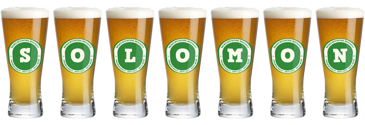 Solomon lager logo
