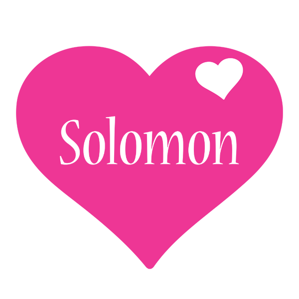 Solomon love-heart logo